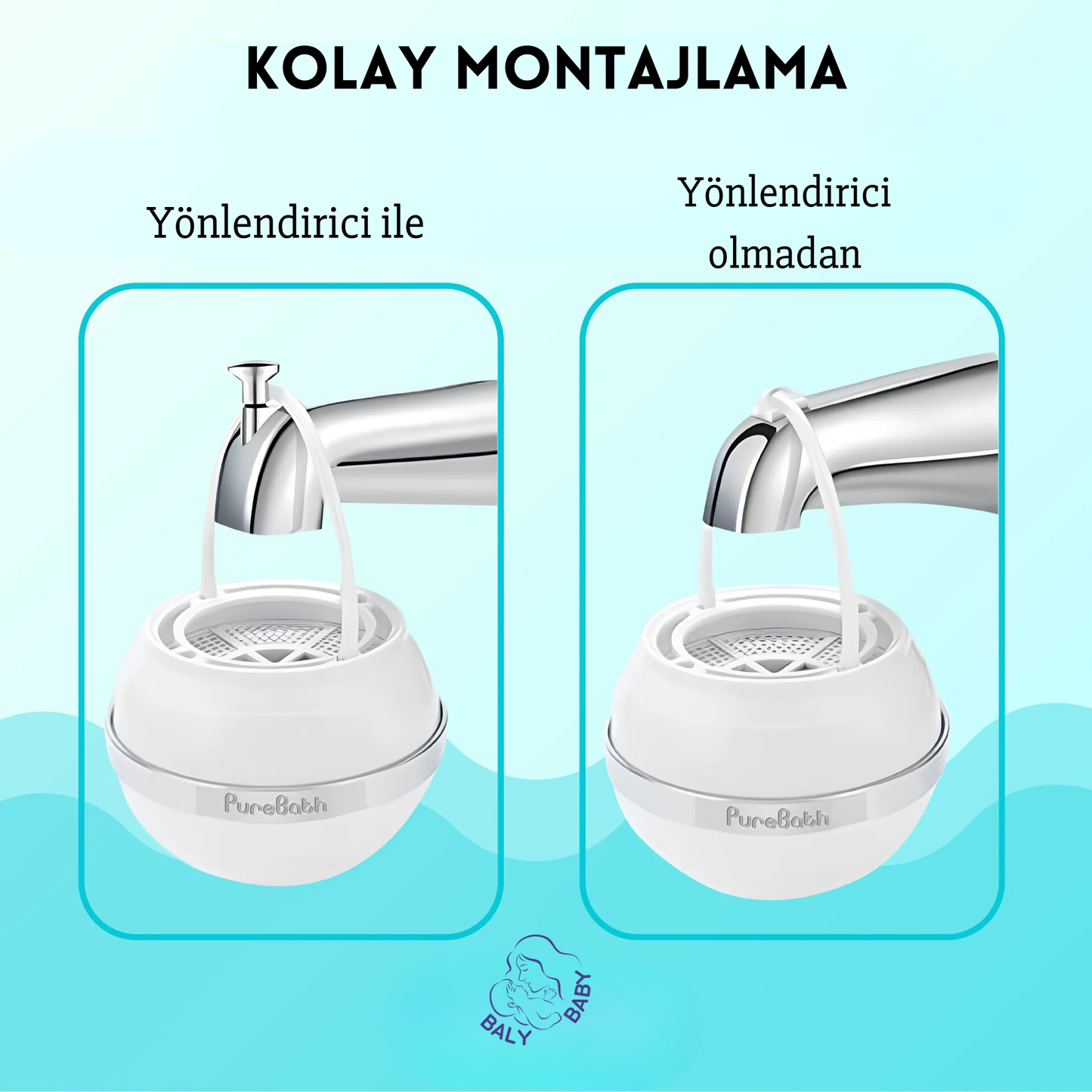 Baly™ Pure Bath Su Filtresi