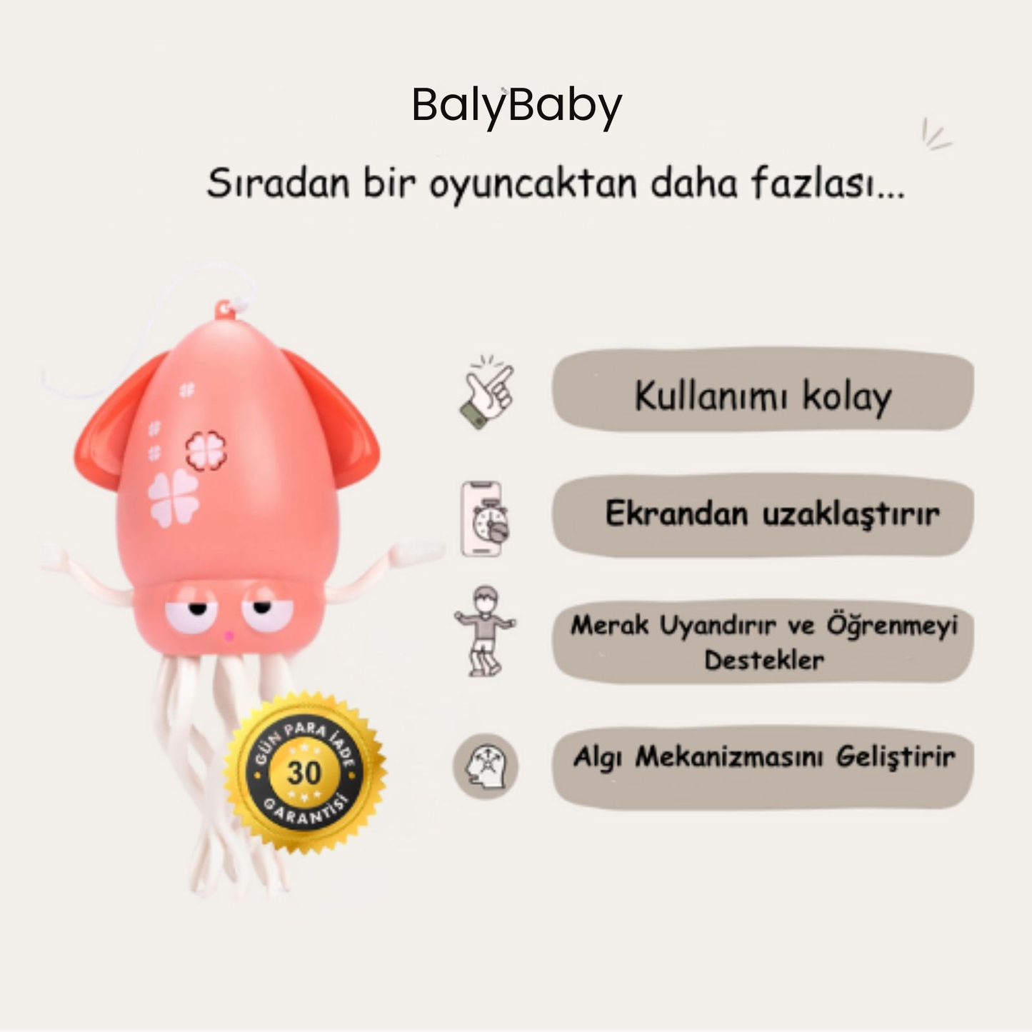 Baly™ Dans Eden Ahtapot