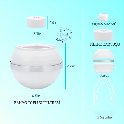 Baly™  Pure Bath Su Filtresi