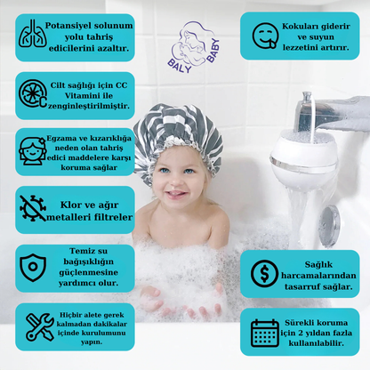 Baly™  Pure Bath Su Filtresi